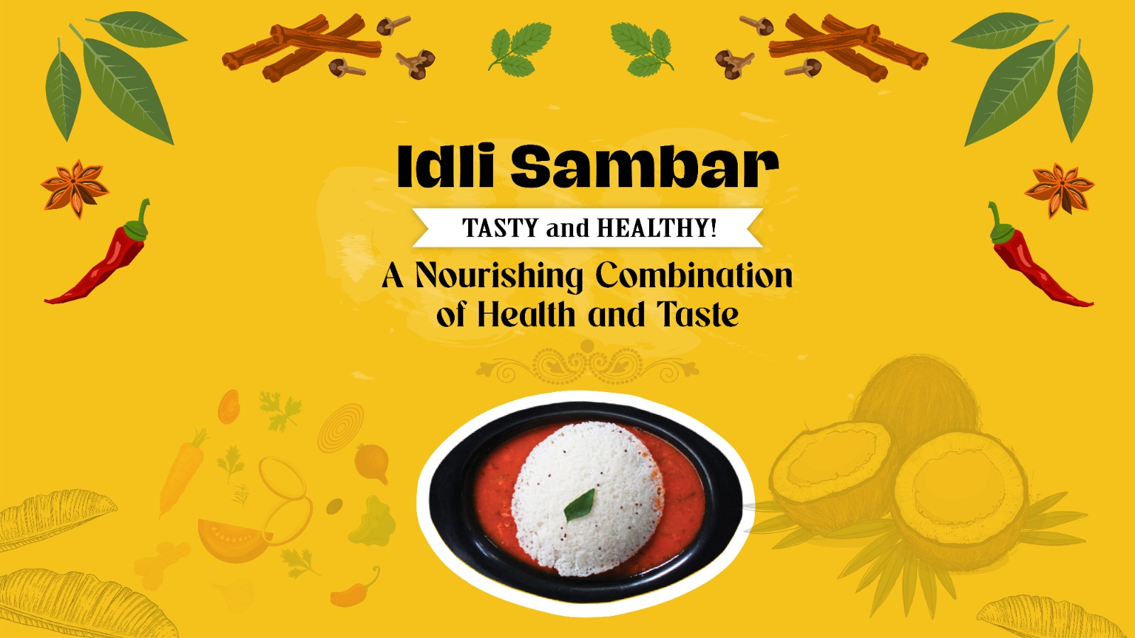 Idli Sambar: A Nourishing Combination of Health and Taste 