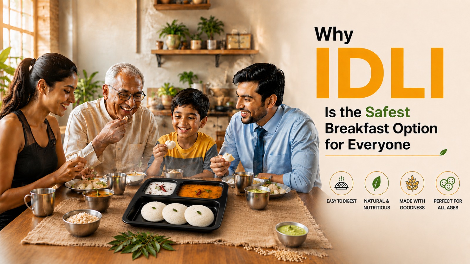 Why Idli Is the Safest Breakfast Option for Everyone 