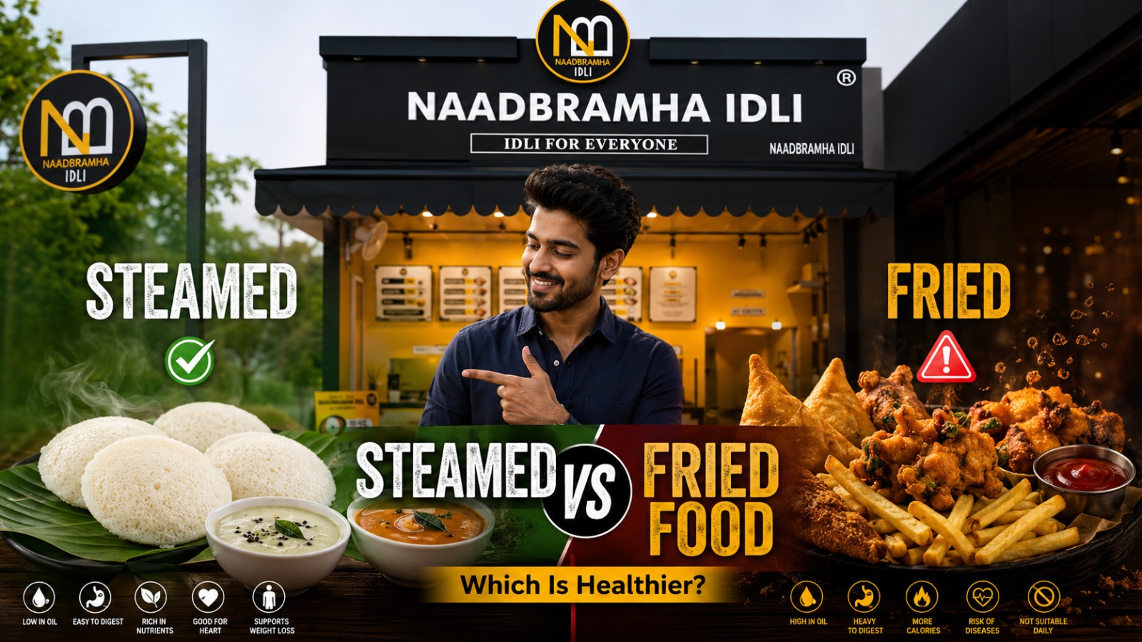 Steamed vs Fried Food: Which Is Healthier?