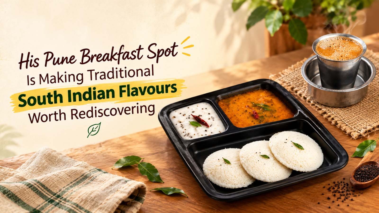 This Pune Breakfast Spot Is Making Traditional South Indian Flavours Worth Rediscovering