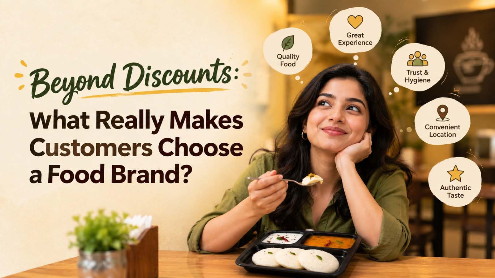Beyond Discounts: What Really Makes Customers Choose a Food Brand?